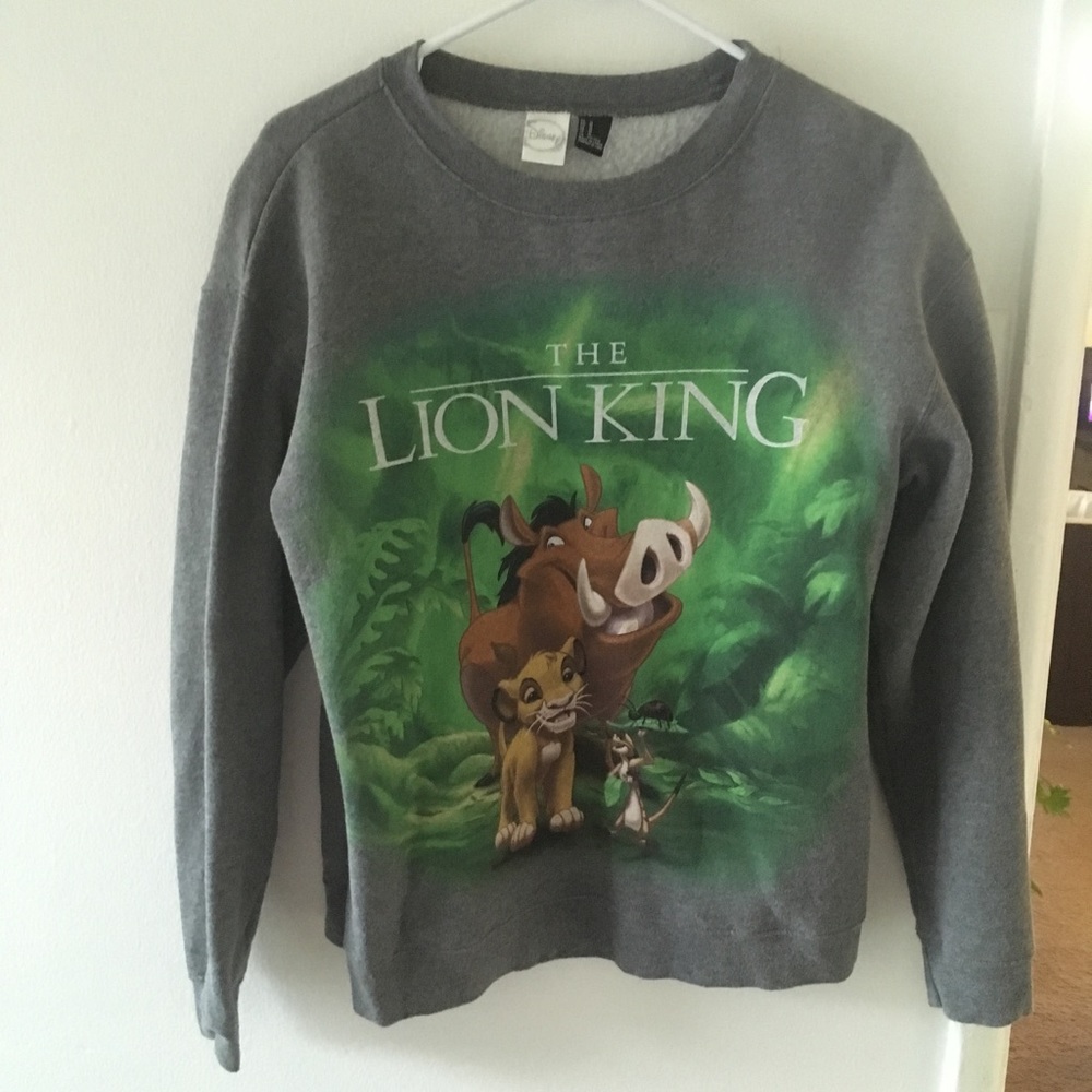 the lion king sweatshirt